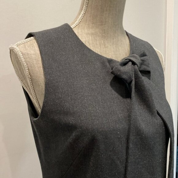 Adrienne Vittadini Gray Dress Sleeveless size 4 - Picture 10 of 13